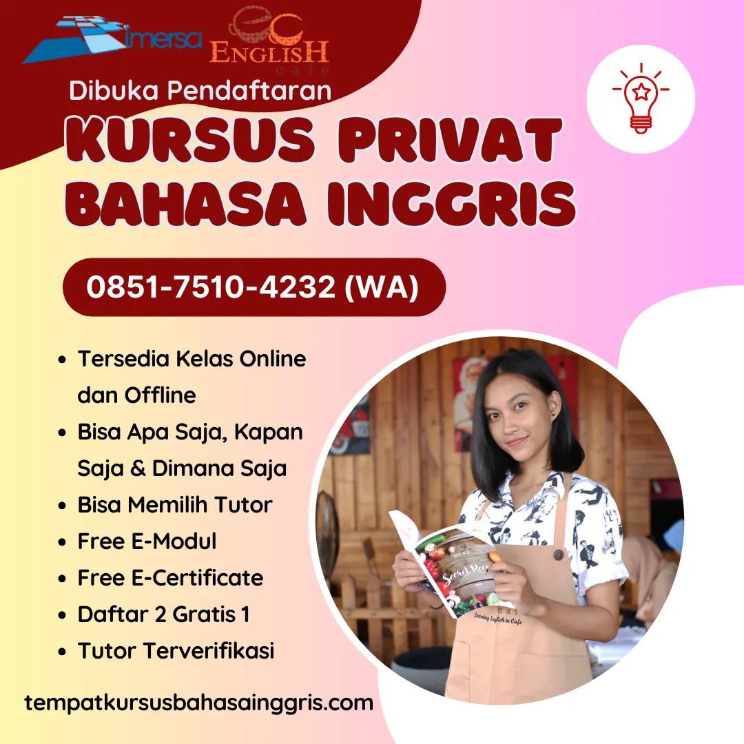 Les Bahasa Inggris di Pracimantoro Wonogiri