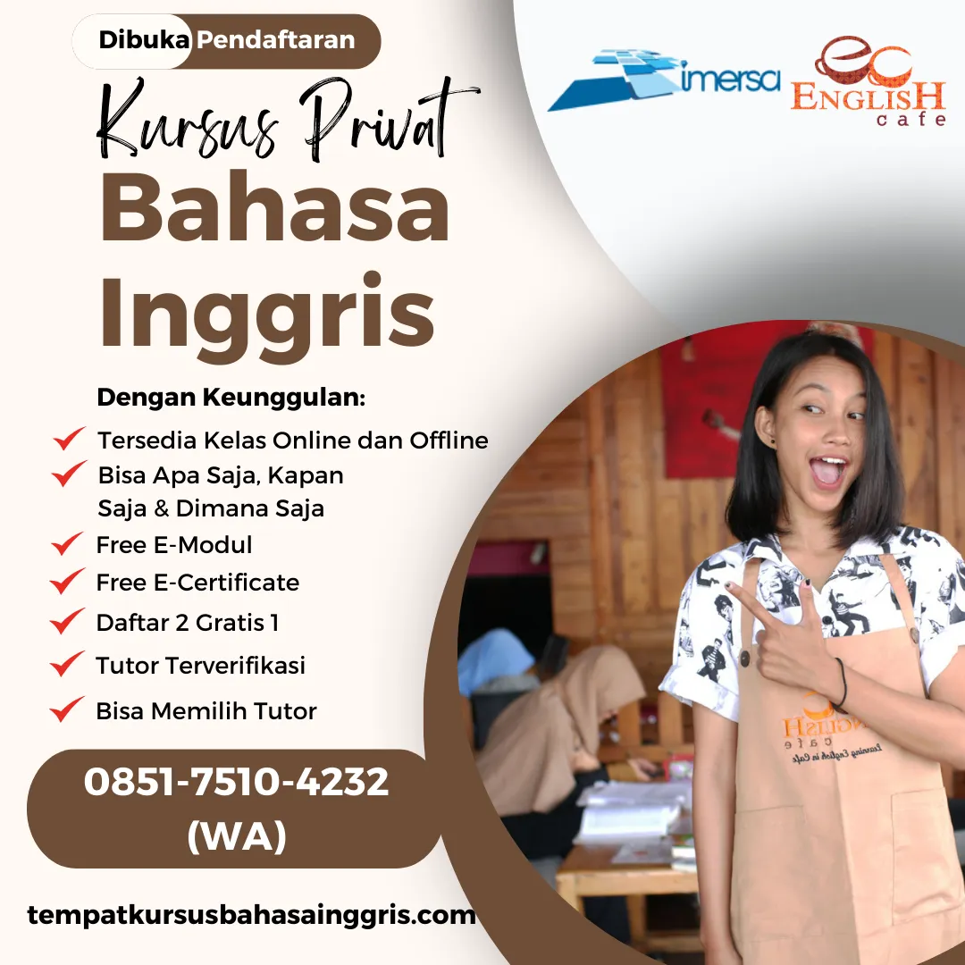 Les Bahasa Inggris di Pulosari Pemalang