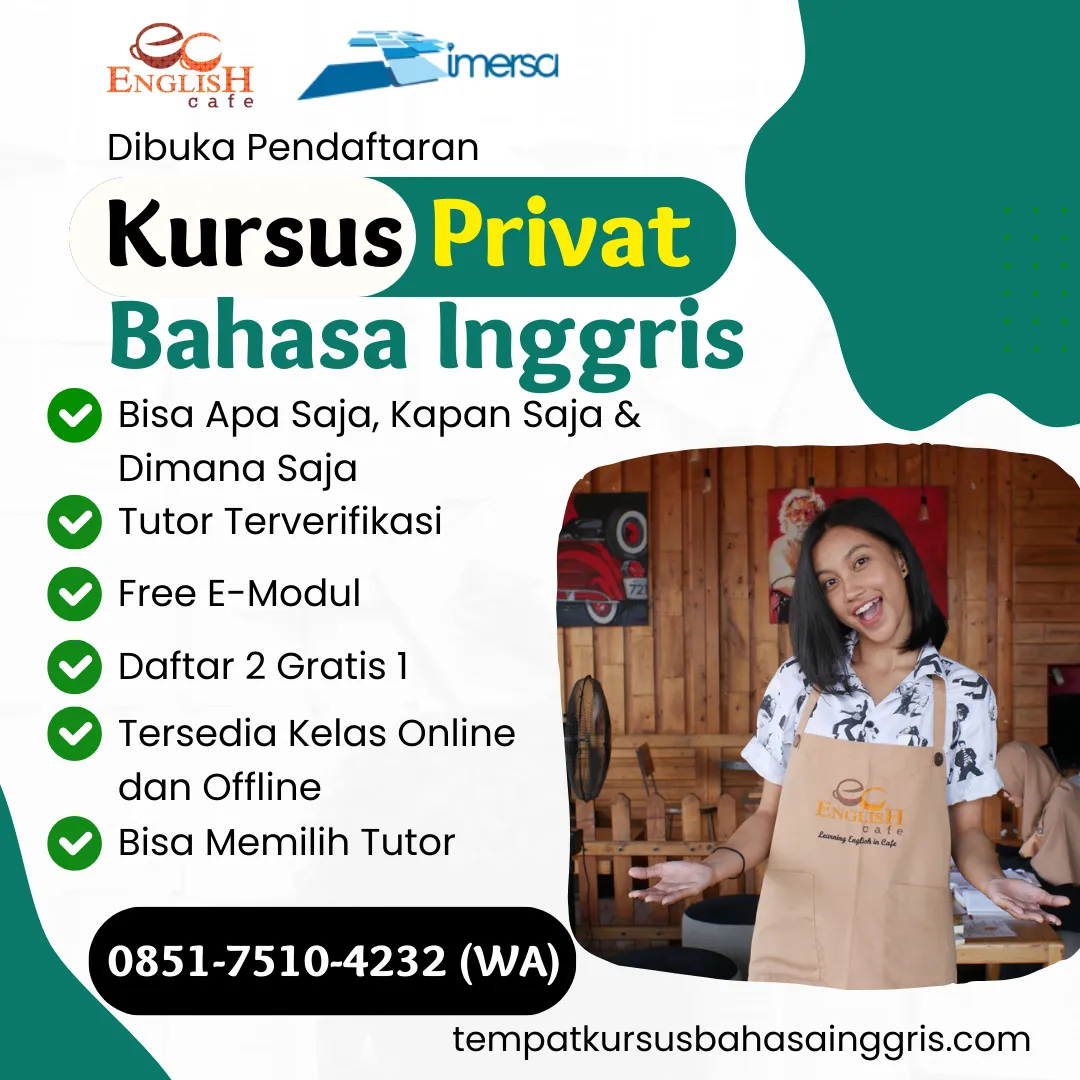 Les Bahasa Inggris di Purwaharja Banjar