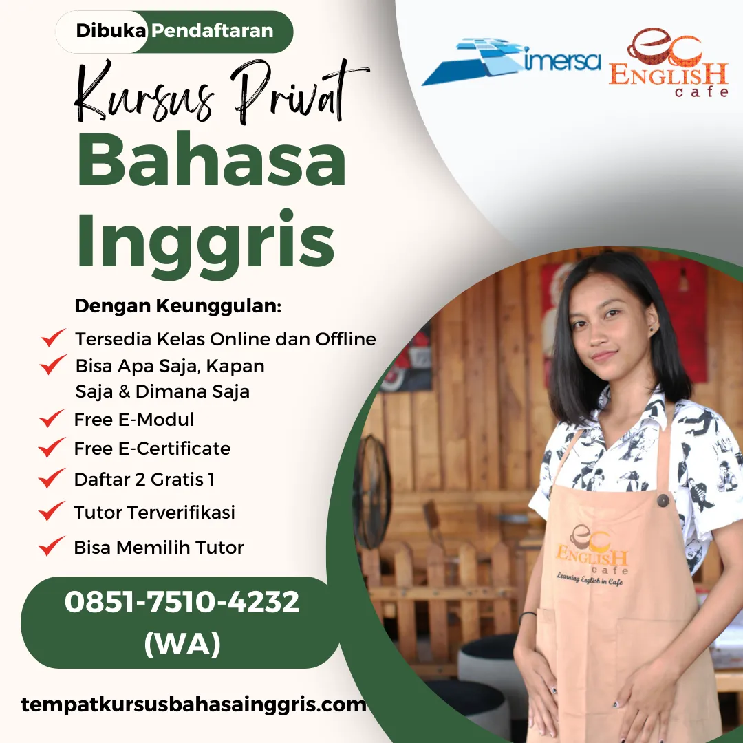 Les Bahasa Inggris di Rajadesa Ciamis