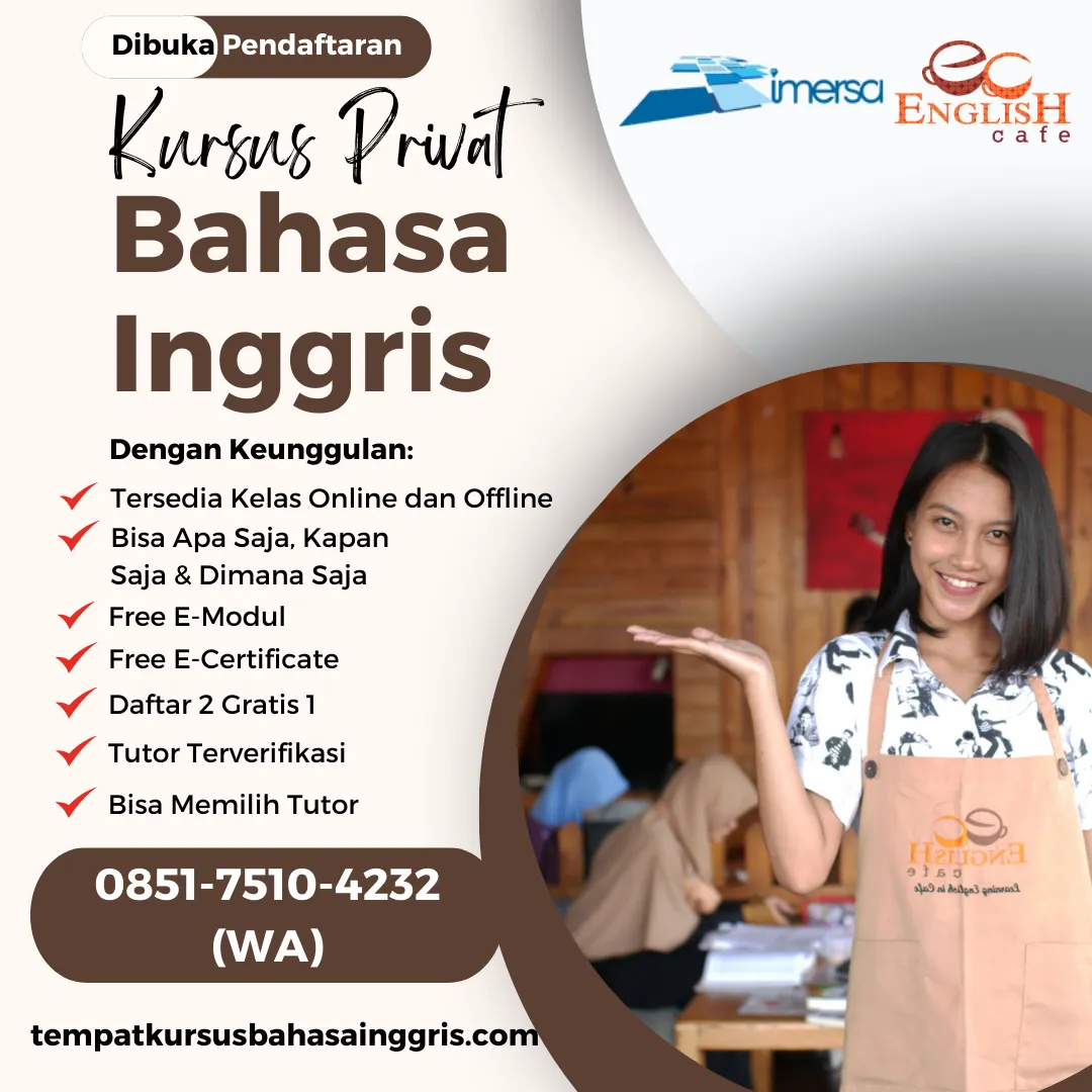 Les Bahasa Inggris di Ranca Bali Bandung