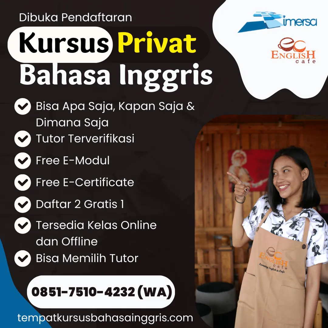 Les Bahasa Inggris di Randudongkal Pemalang