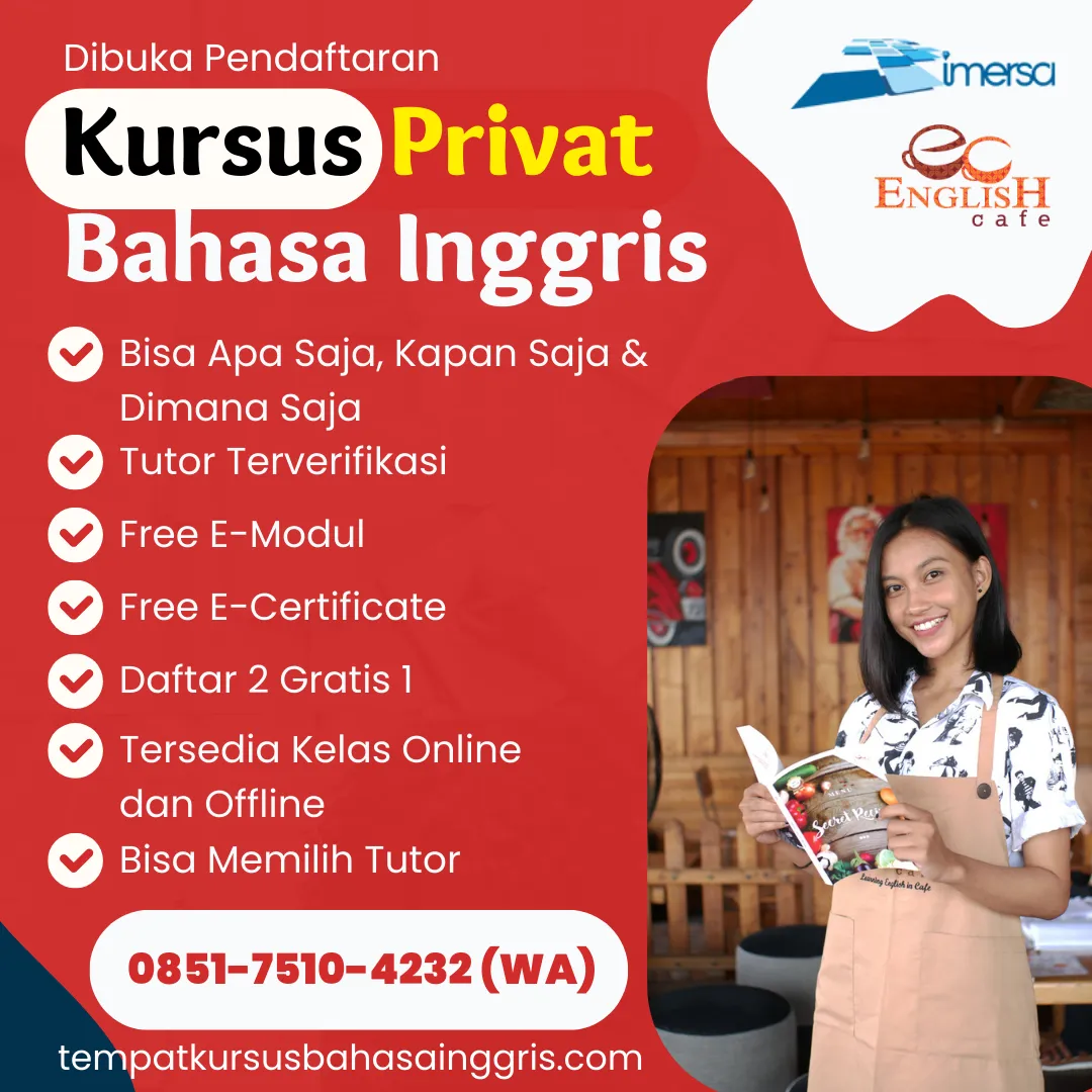 Les Bahasa Inggris di Rumpin Bogor