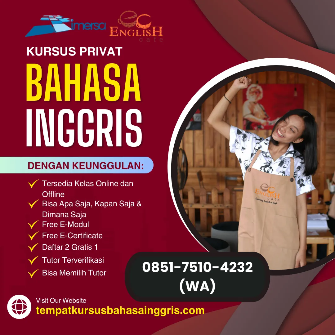 Les Bahasa Inggris di Sambung Macan Sragen