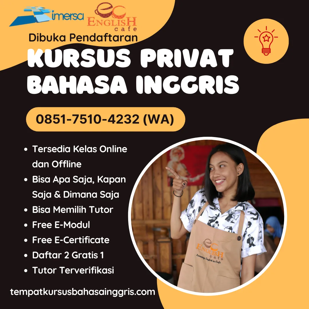 Les Bahasa Inggris di Selopampang Temanggung