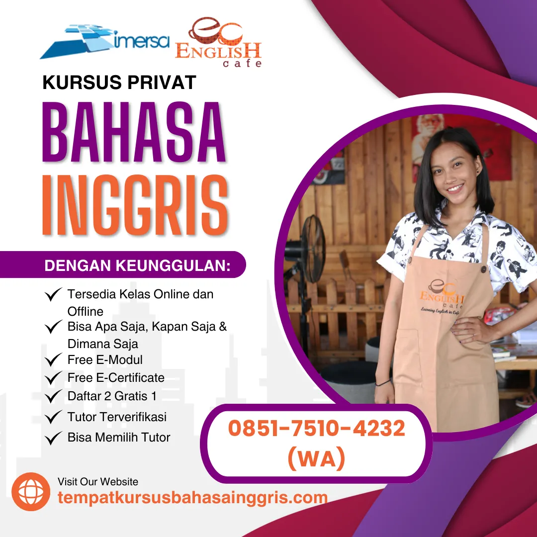 Les Bahasa Inggris di Serang Baru Bekasi