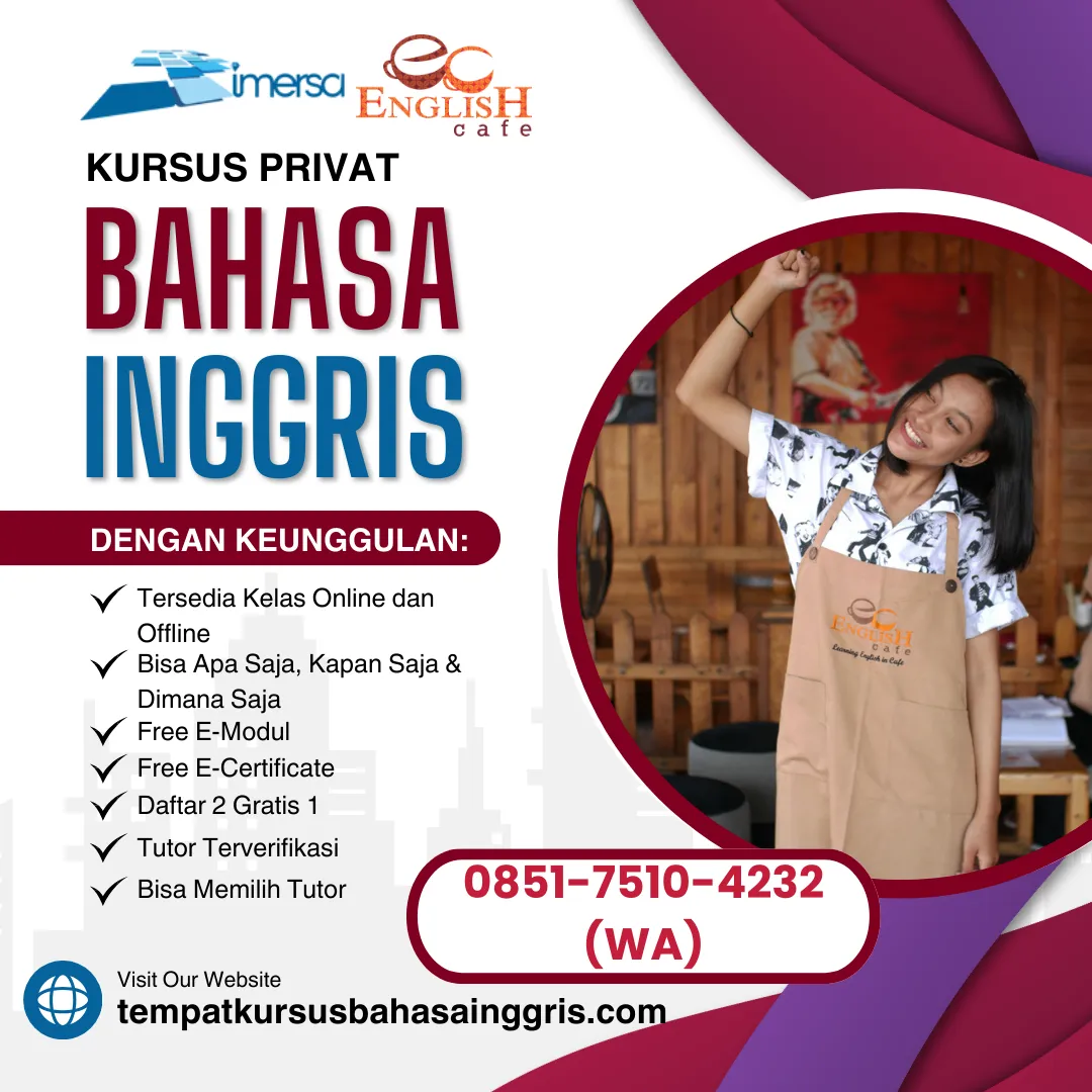 Les Bahasa Inggris di Sidoharjo Sragen