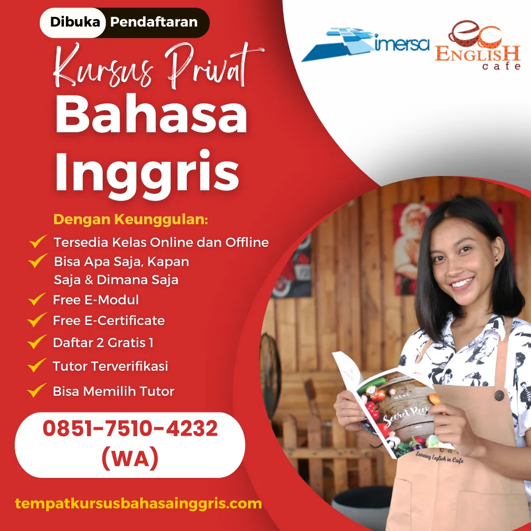 Les Bahasa Inggris di Sluke Rembang