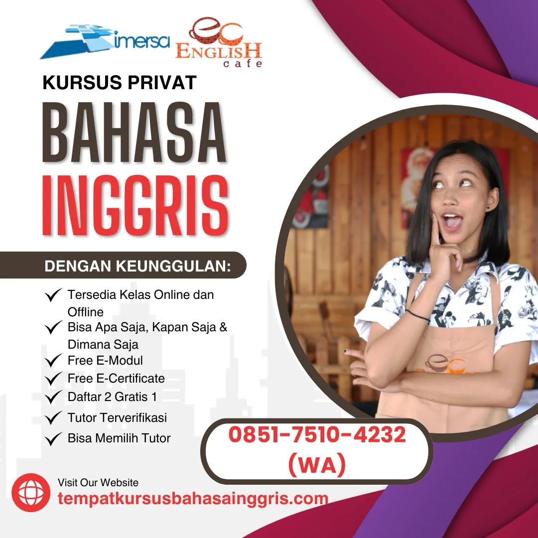 Les Bahasa Inggris di Solokan Jeruk Bandung