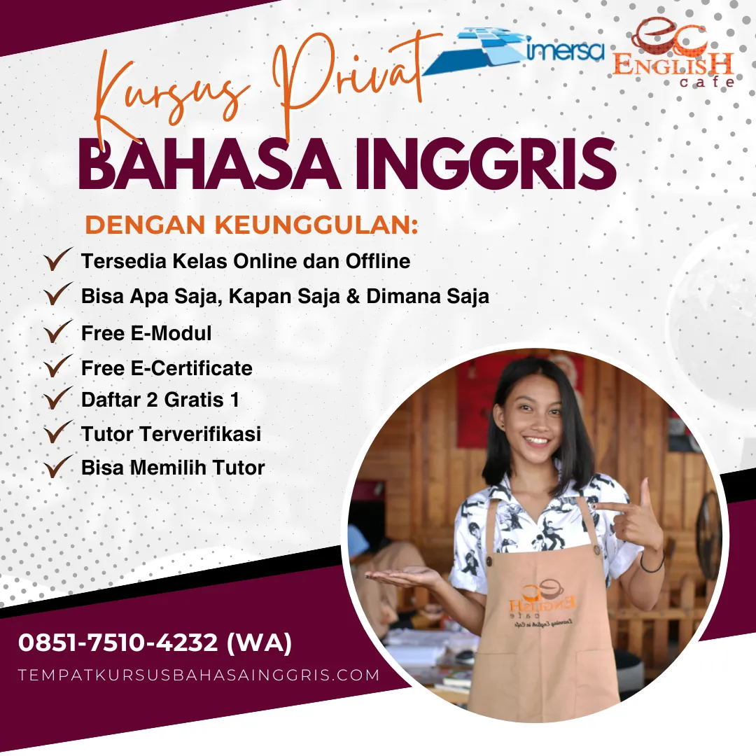 Les Bahasa Inggris di Sukadana Ciamis