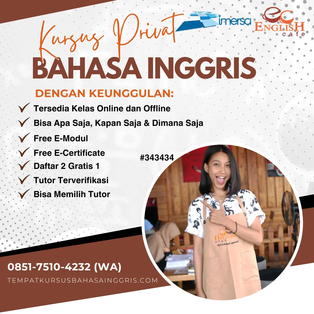 Les Bahasa Inggris di Sukakarya Bekasi