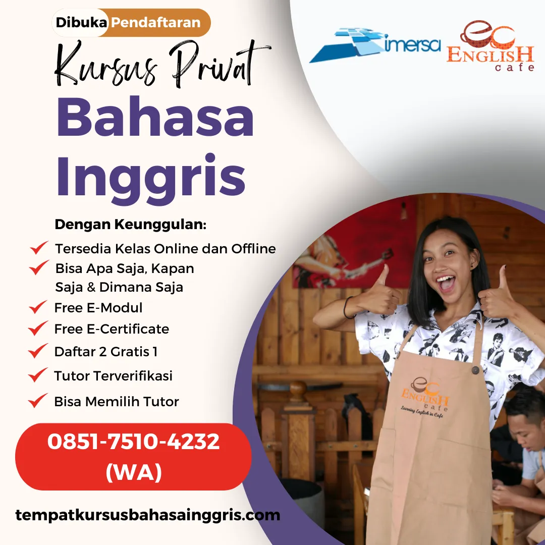 Les Bahasa Inggris di Sukaluyu Cianjur