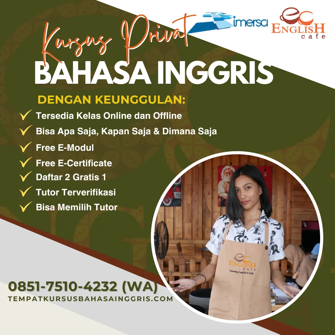 Les Bahasa Inggris di Sukatani Bekasi