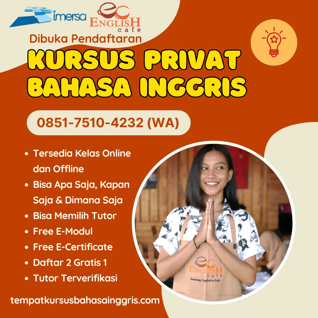 Les Bahasa Inggris di Sukawangi Bekasi