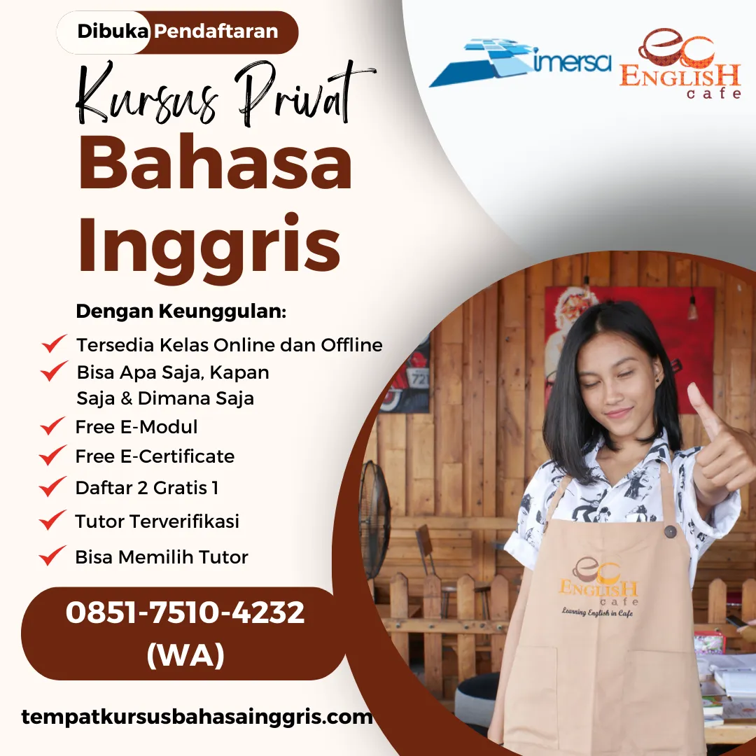 Les Bahasa Inggris di Sulang Rembang