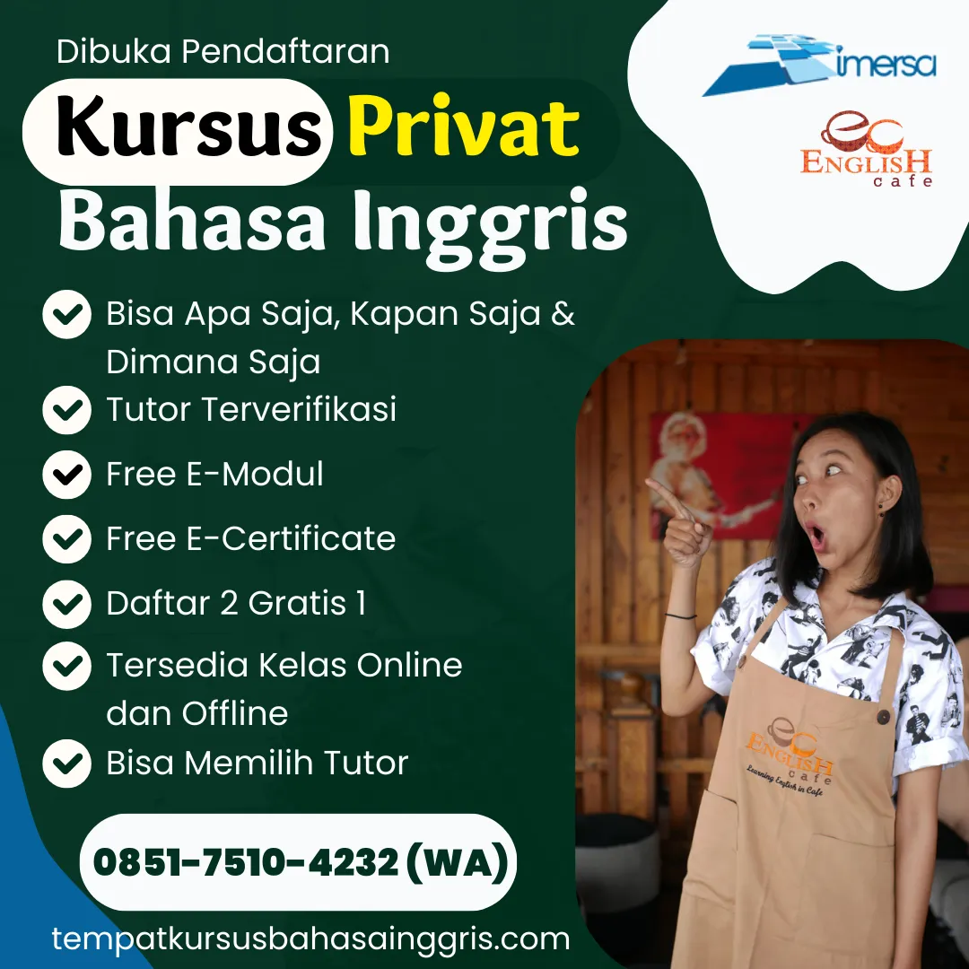 Les Bahasa Inggris di Sumber Rembang