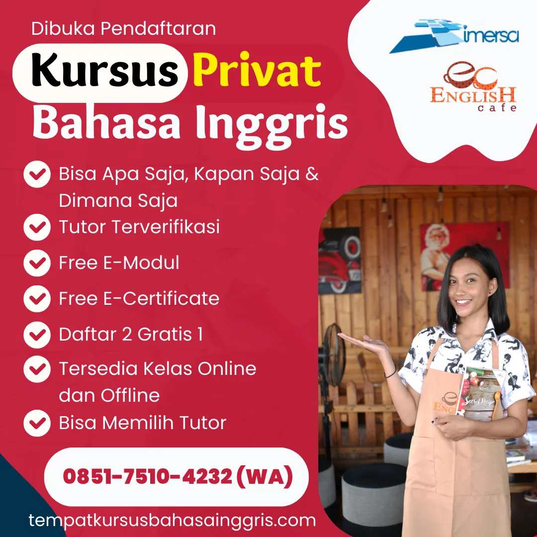 Les Bahasa Inggris di Sumberlawang Sragen