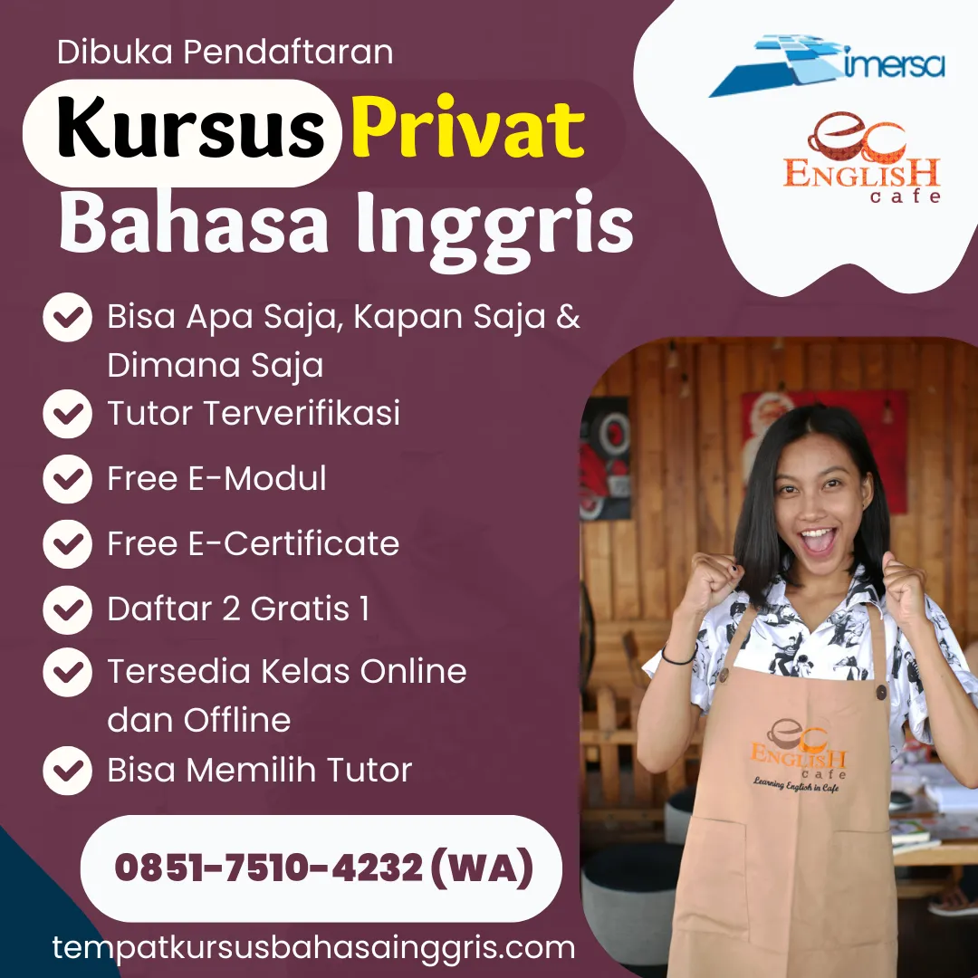Les Bahasa Inggris di Sumur Bandung Bandung