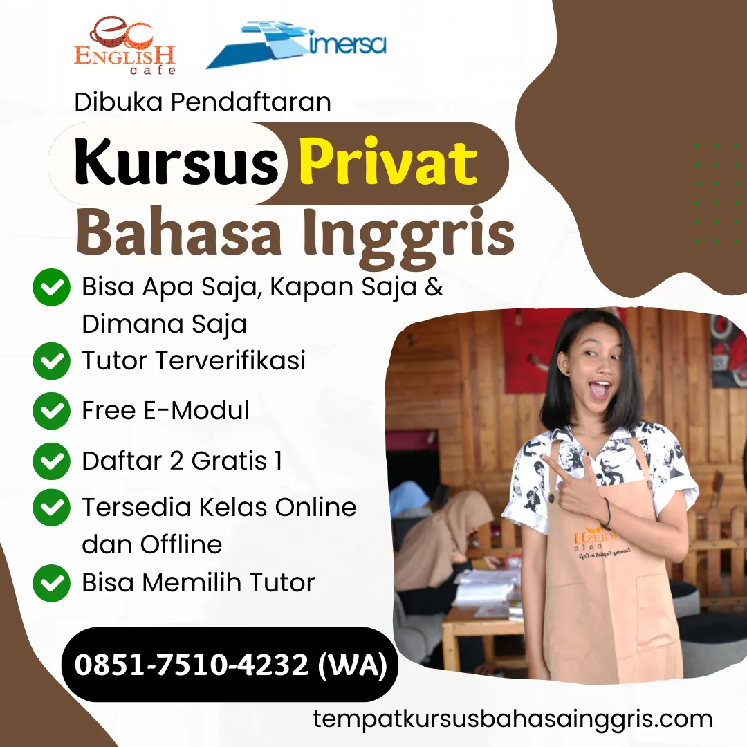 Les Bahasa Inggris di Suranenggala Cirebon