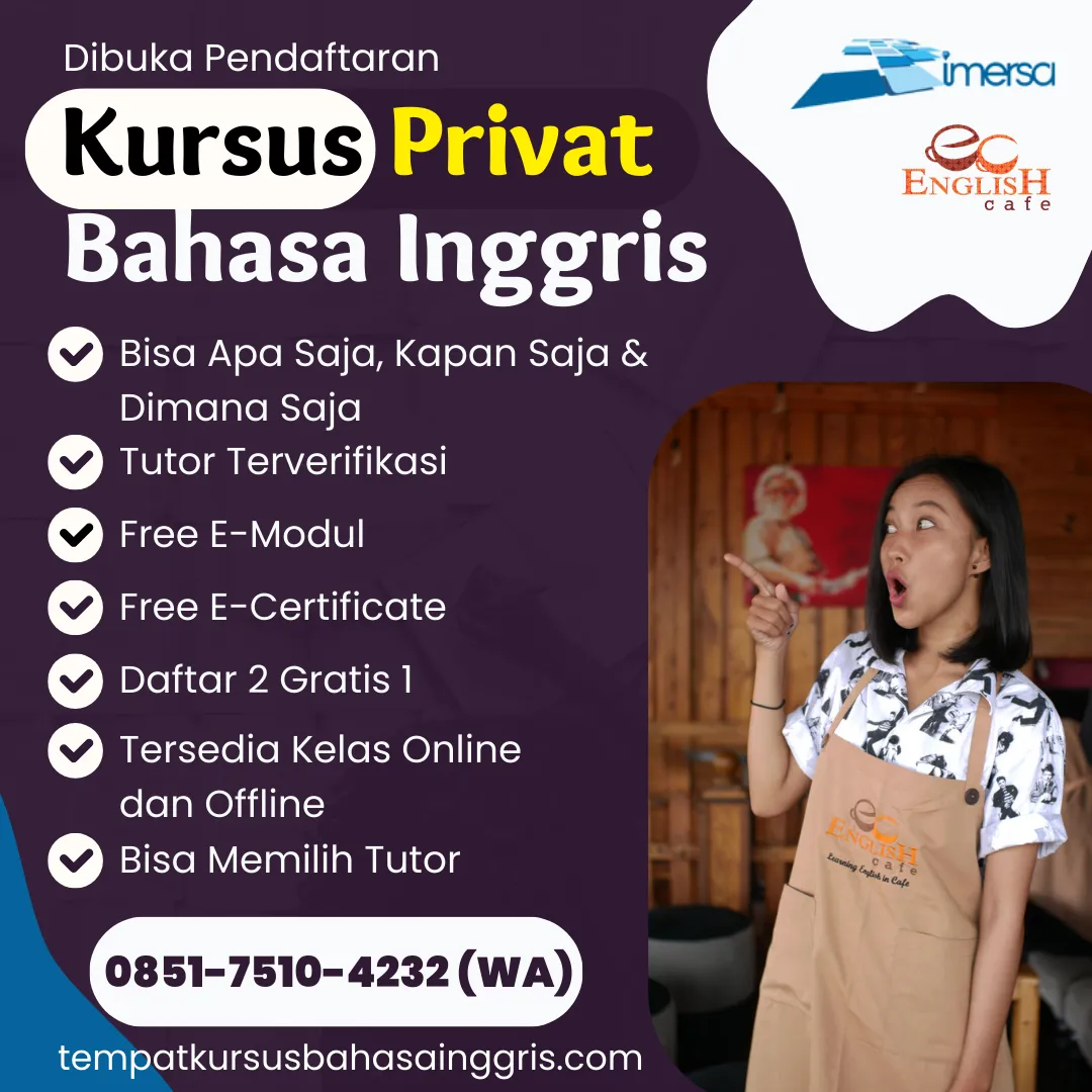Les Bahasa Inggris di Susukan Cirebon
