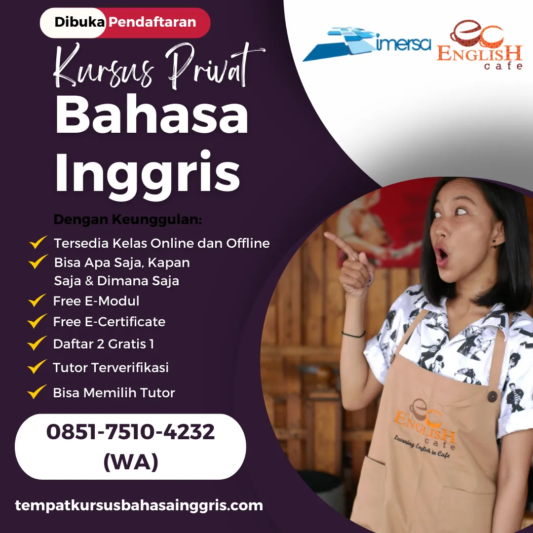 Les Bahasa Inggris di Susukan Semarang