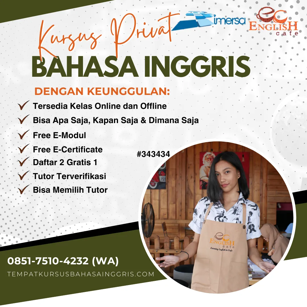 Les Bahasa Inggris di Tamansari Bogor