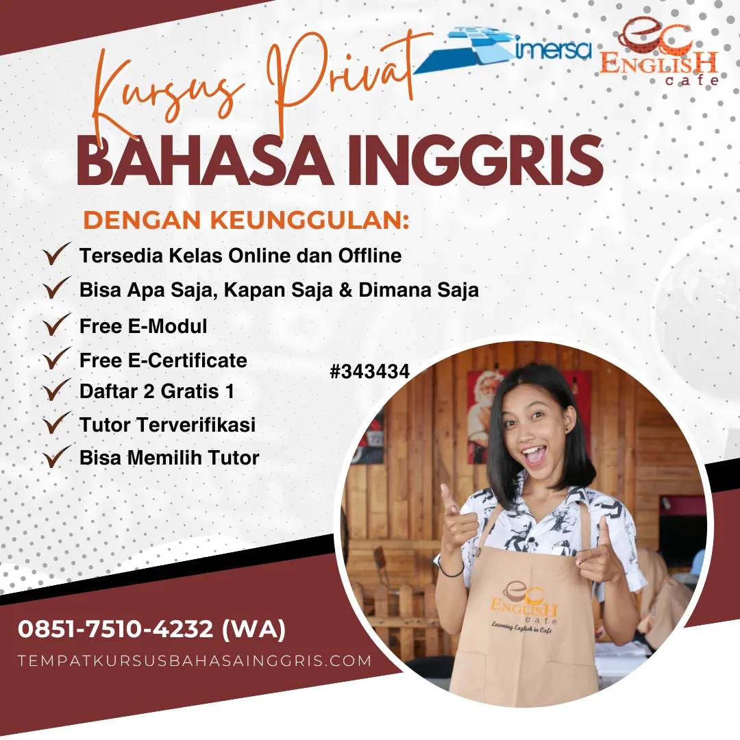 Les Bahasa Inggris di Tanggeung Cianjur
