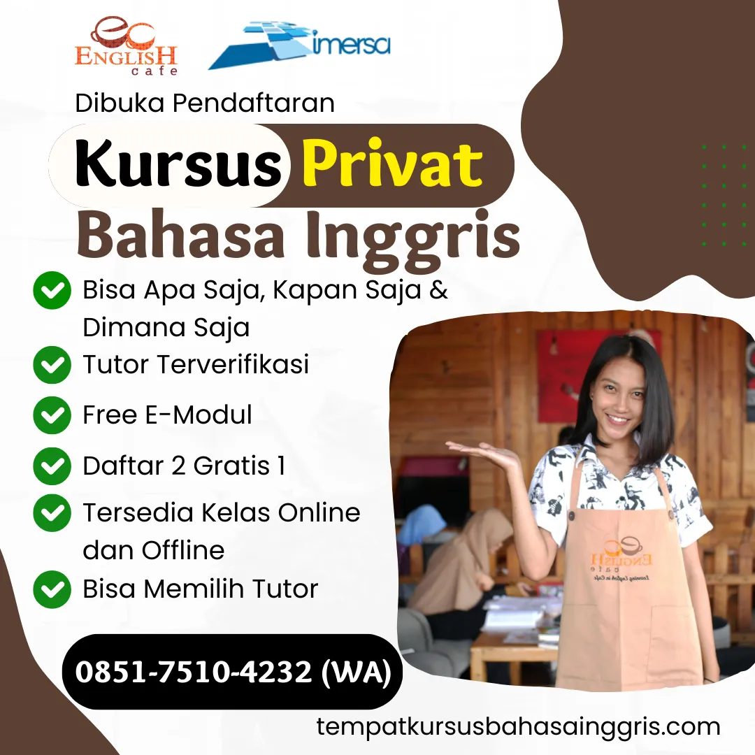 Les Bahasa Inggris di Tapos Depok