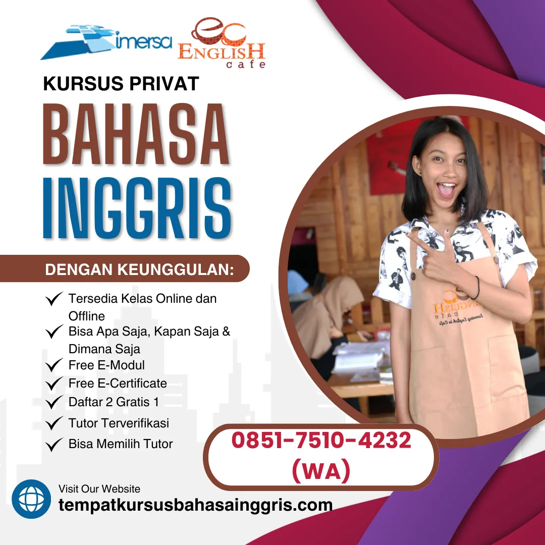 Les Bahasa Inggris di Tegal Timur Tegal