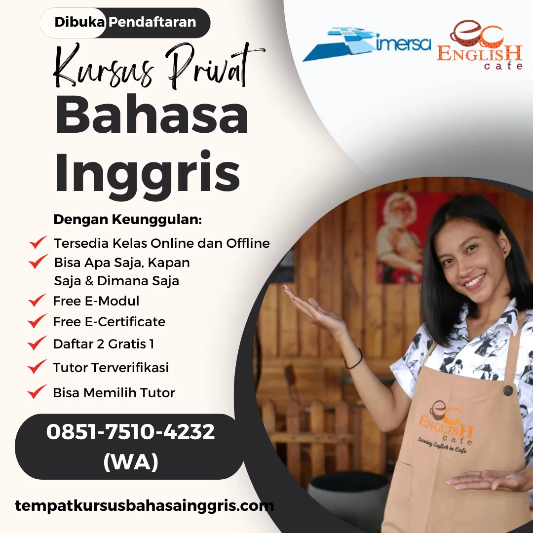 Les Bahasa Inggris di Tembalang Semarang