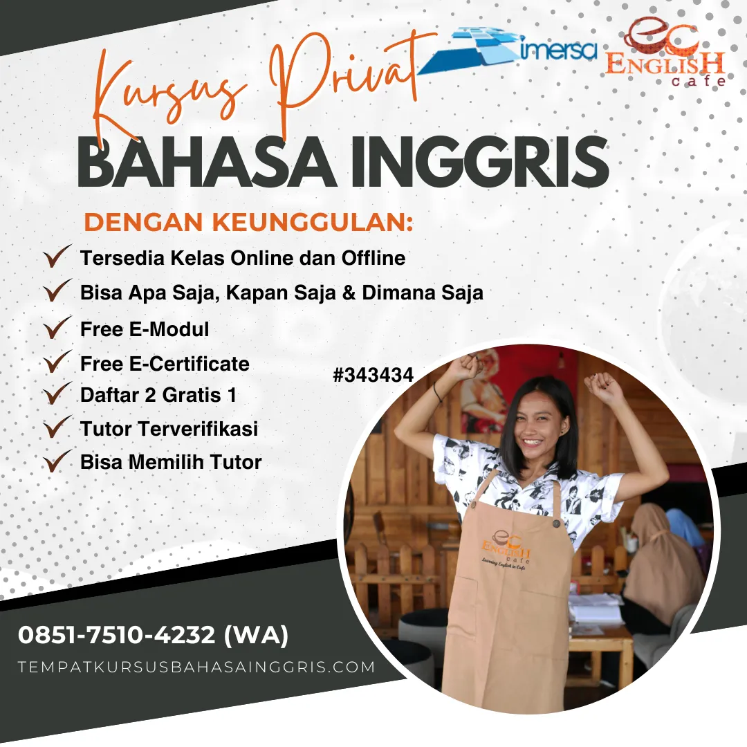 Les Bahasa Inggris di Tembarak Temanggung