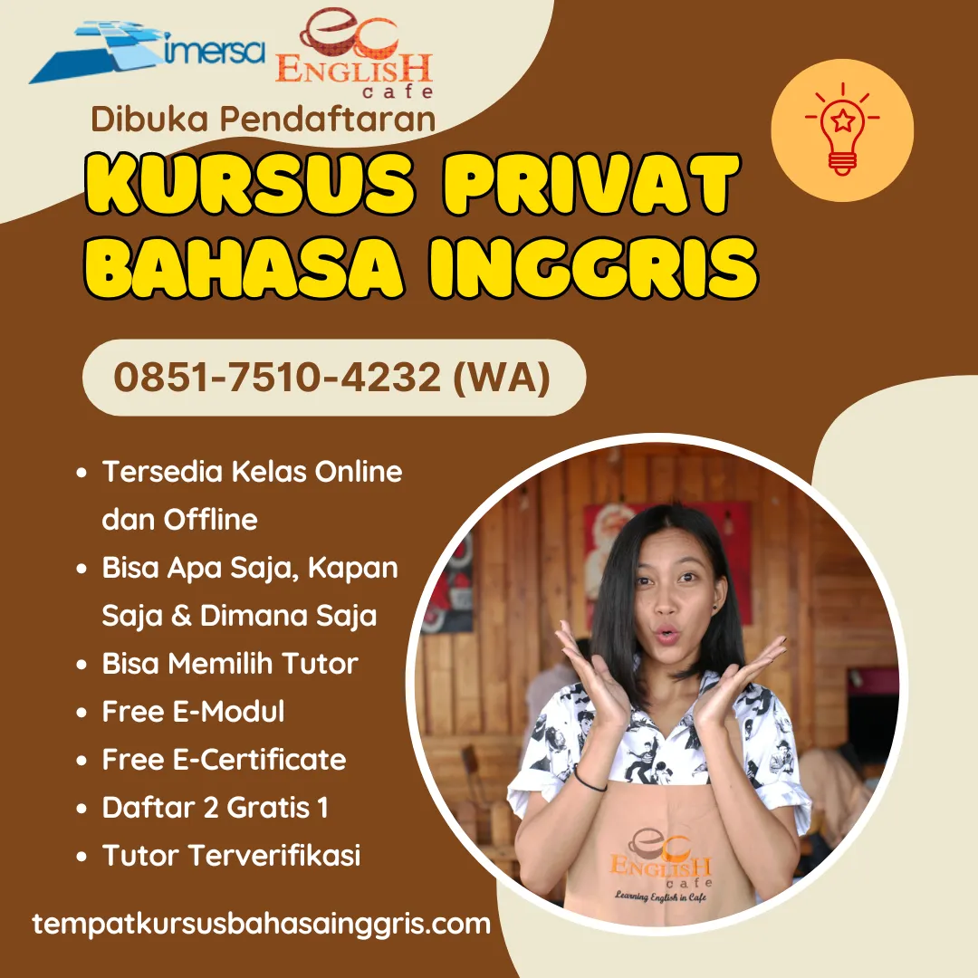 Les Bahasa Inggris di Tenjo Bogor