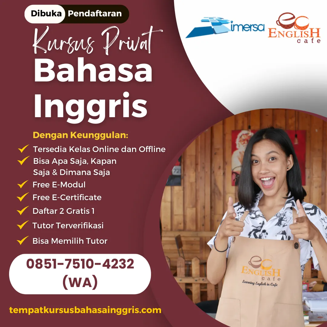 Les Bahasa Inggris di Tirtomoyo Wonogiri