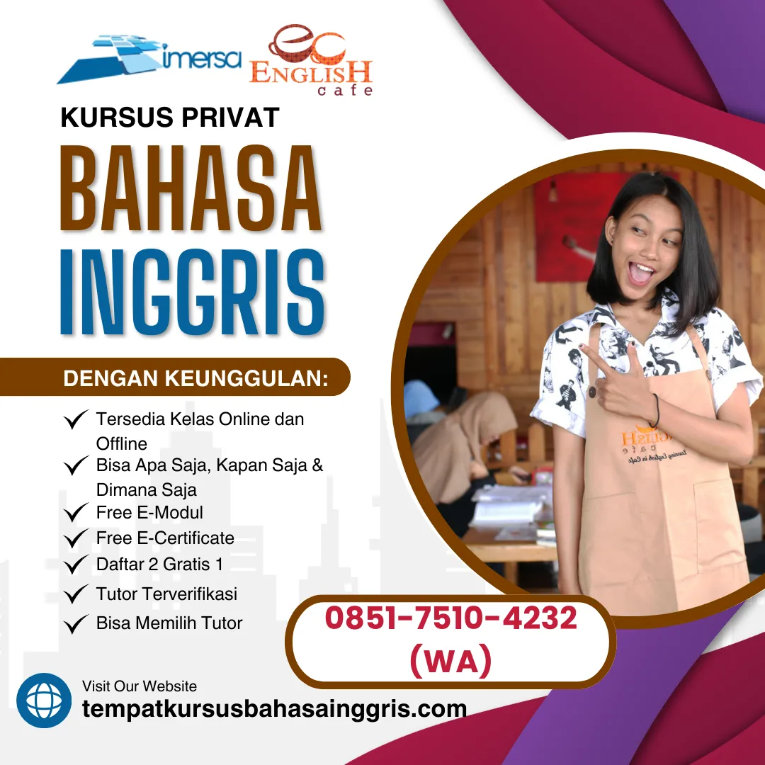 Les Bahasa Inggris di Tretep Temanggung