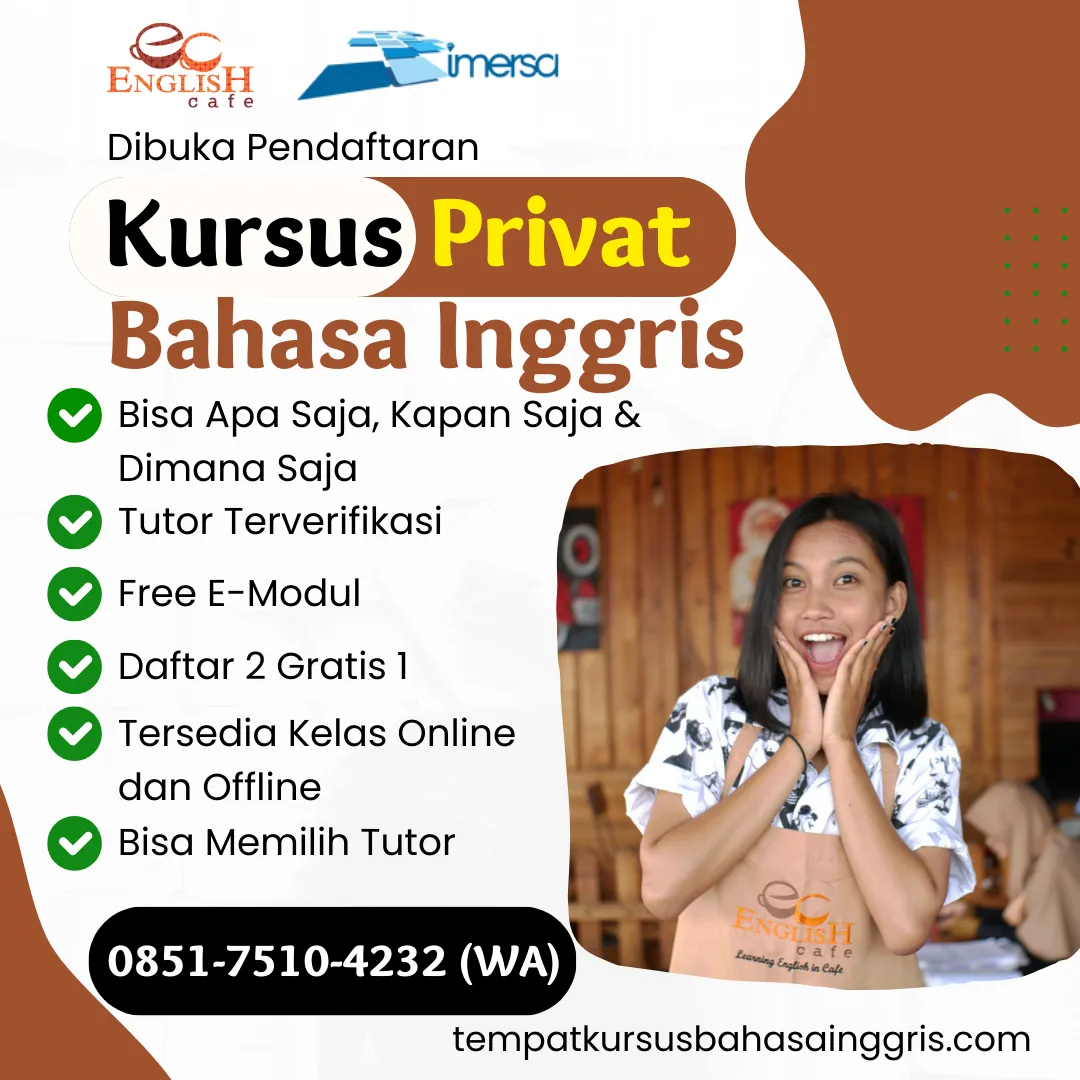 Les Bahasa Inggris di Tugu Semarang