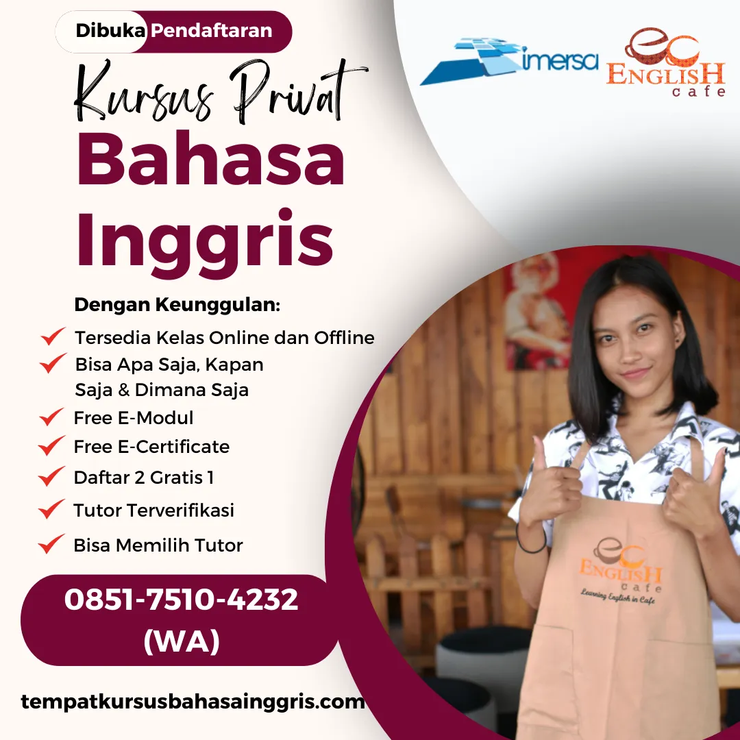 Les Bahasa Inggris di Ujung Berung Bandung