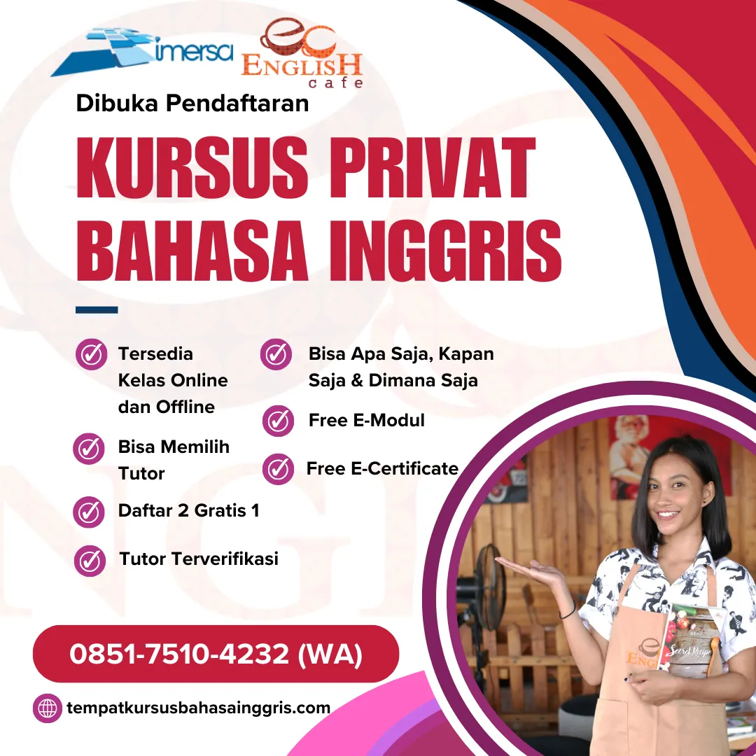 Les Bahasa Inggris di Ulujami Pemalang