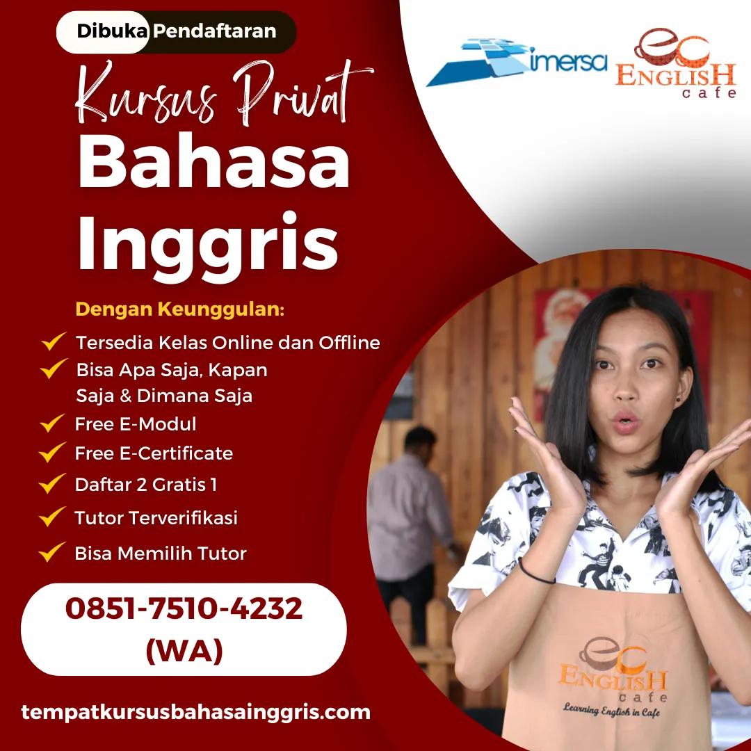 Les Bahasa Inggris di Warurejo Tegal