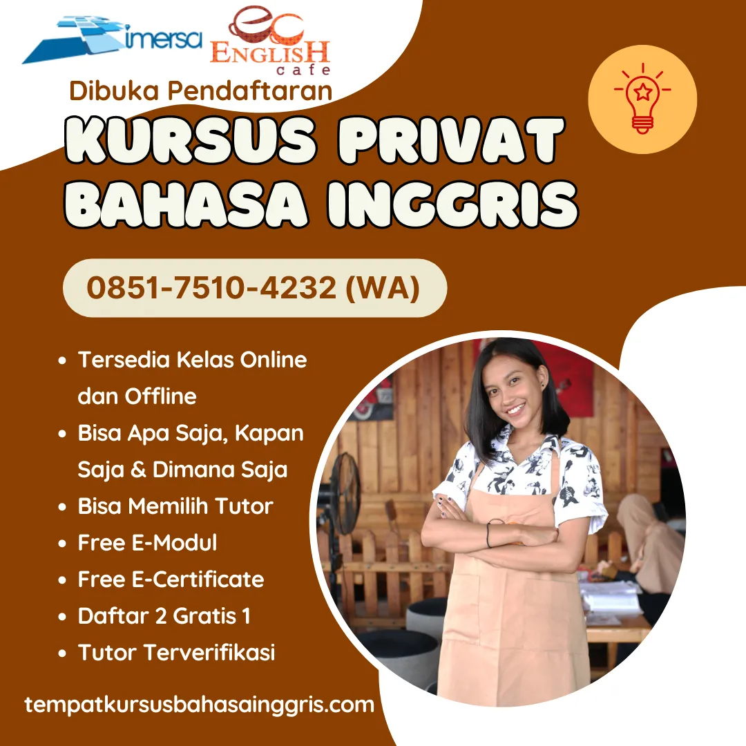 Les Bahasa Inggris di Watukumpul Pemalang