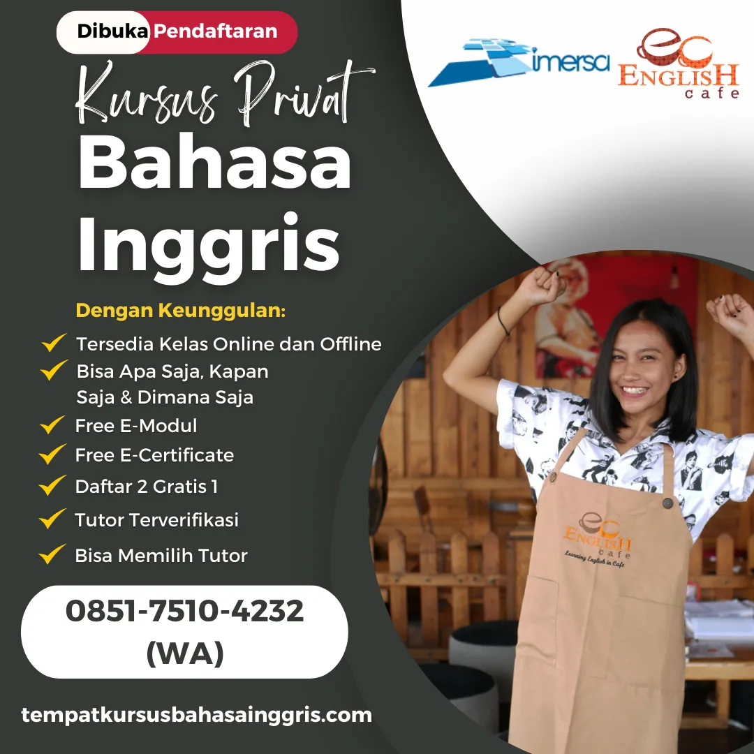 Les Bahasa Inggris di Wonoboyo Temanggung