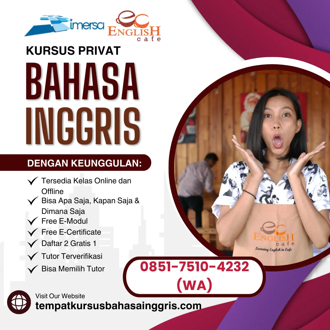 Les Bahasa Inggris di Wonosobo