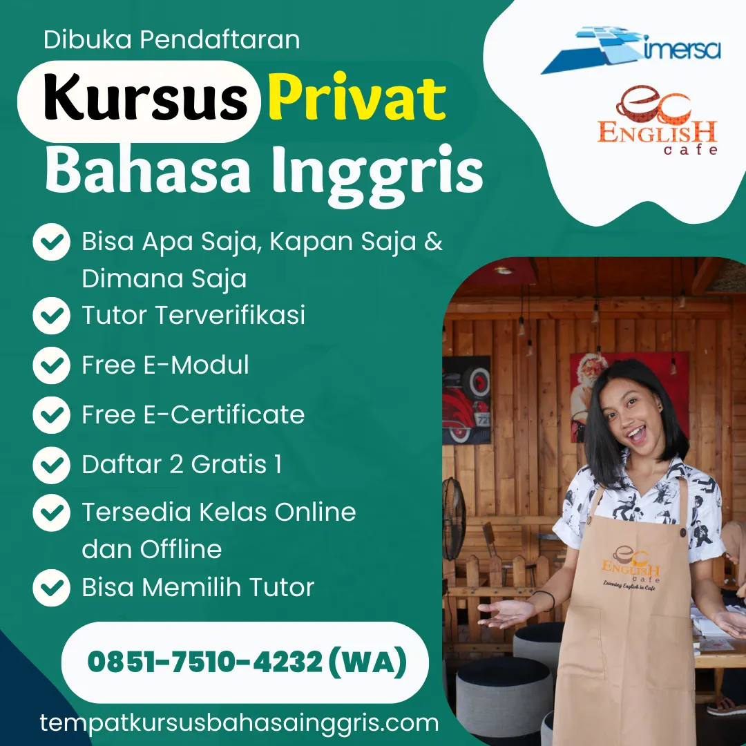 Les Bahasa Inggris di Wuryantoro Wonogiri