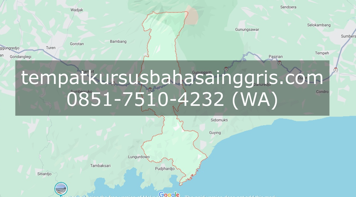 Les Bahasa Inggris di Ampelgading Malang, Bimbingan Belajar (Bimbel) Bahasa Inggris Ampelgading Malang, Privat Bahasa Inggris Ampelgading Malang