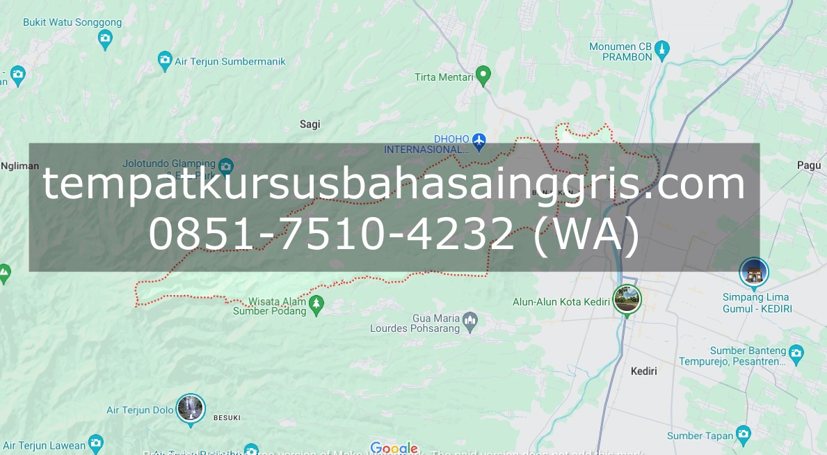 Les Bahasa Inggris di Banyakan Kediri , Bimbingan Belajar (Bimbel) Bahasa Inggris Banyakan Kediri, Privat Bahasa Inggris Banyakan Kediri