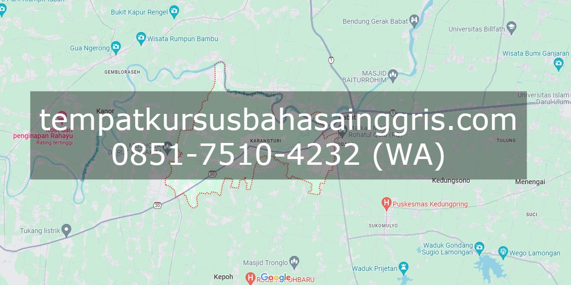 Les Bahasa Inggris di Baureno Bojonegoro, Bimbingan Belajar (Bimbel) Bahasa Inggris Baureno Bojonegoro, Privat Bahasa Inggris Baureno Bojonegoro