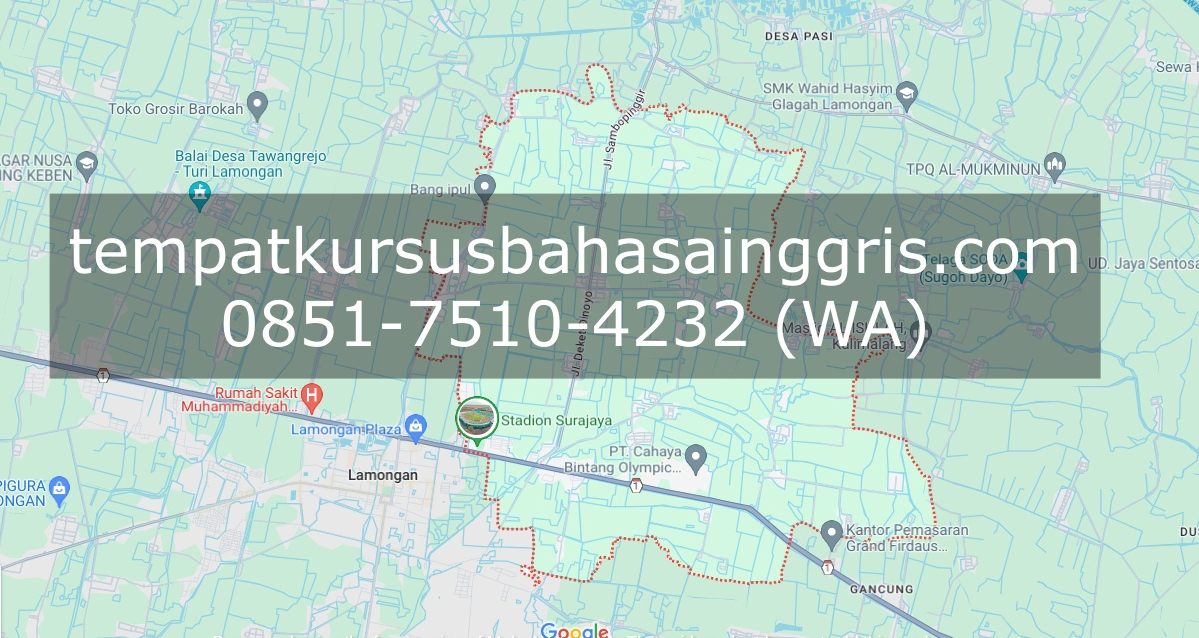 Les Bahasa Inggris di Deket Lamongan, Bimbingan Belajar (Bimbel) Bahasa Inggris Deket Lamongan, Privat Bahasa Inggris Deket Lamongan