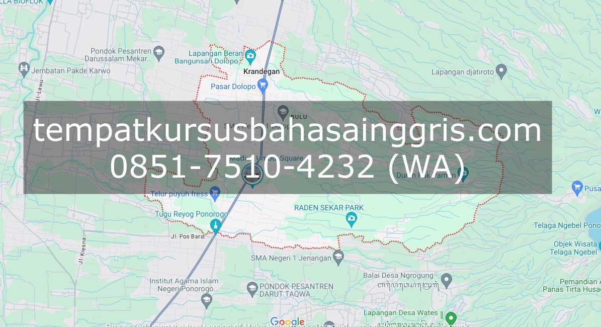 Les Bahasa Inggris di Dolopo Madiunn, Bimbingan Belajar (Bimbel) Bahasa Inggris Dolopo Madiunn, Privat Bahasa Inggris Dolopo Madiunn