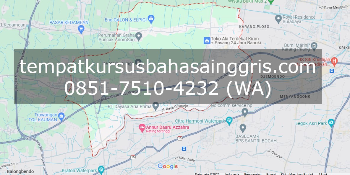 Les Bahasa Inggris di Driyorejo Gresik, Bimbingan Belajar (Bimbel) Bahasa Inggris Driyorejo Gresik, Privat Bahasa Inggris Driyorejo Gresik