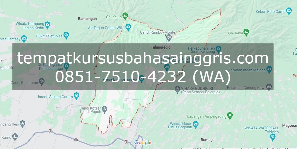 Les Bahasa Inggris di Gandusari Blitar, Bimbingan Belajar (Bimbel) Bahasa Inggris Gandusari Blitar, Privat Bahasa Inggris Gandusari Blitar