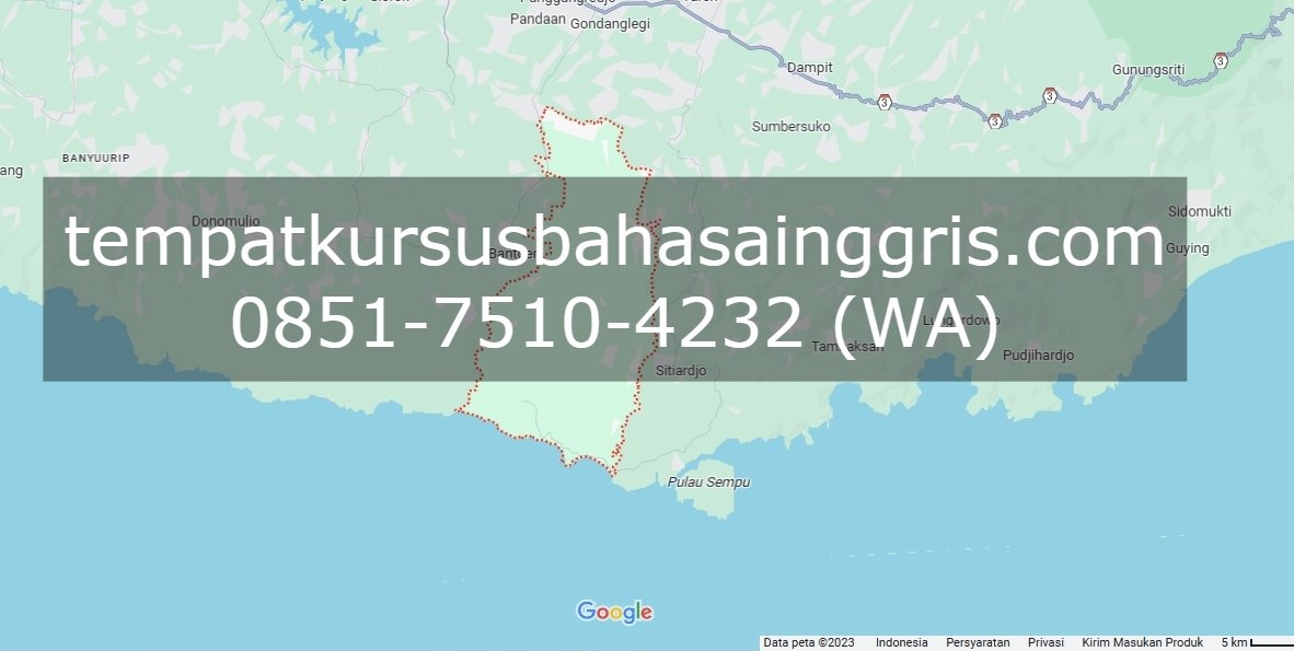 Les Bahasa Inggris di Gedangan Malang, Bimbingan Belajar (Bimbel) Bahasa Inggris Gedangan Malang, Privat Bahasa Inggris Gedangan Malang